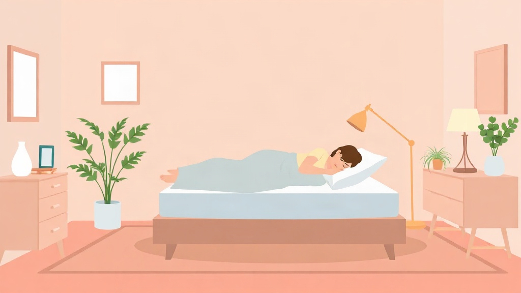 온수매트와 전기장판 비교 - 온수매트 또는 전기장판을 사용하는 침실 풍경
