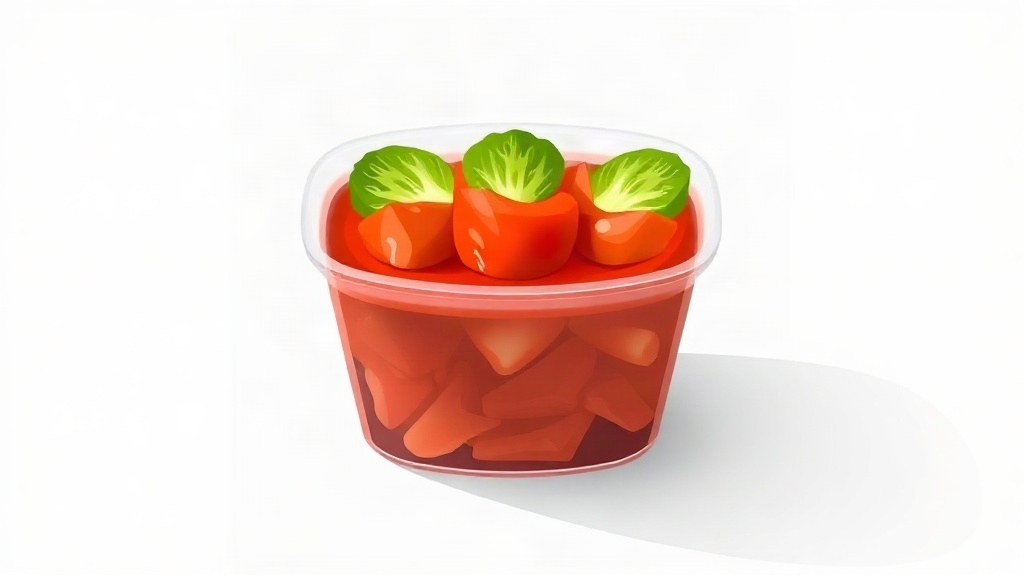 김치냉장고 없이 김치 오래 보관하는 법 - 밀폐 용기에 담긴 김치